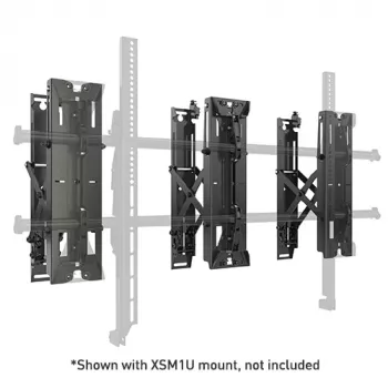 Soporte de pared Chief Fusion negro Modelo FCAXV1U
