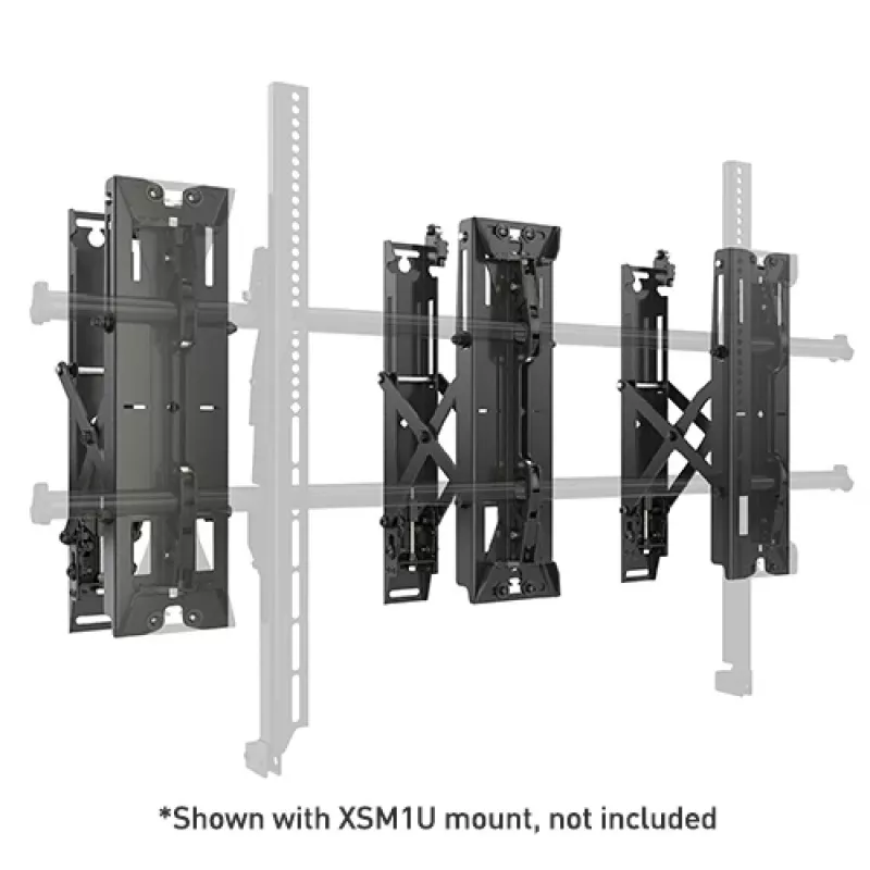 Soporte de pared Chief Fusion negro Modelo FCAXV1U