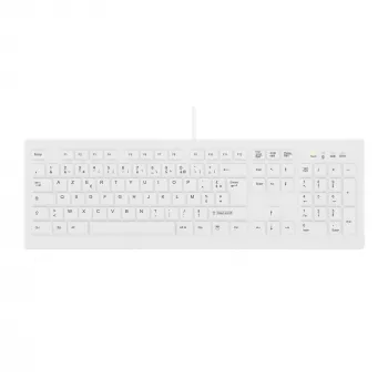Contour Design Active Key Contour ClassicClean Teclado médico con cubierta extraíble tamaño completo con cable blanco C8100