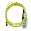 Cable de conexión MPO-4xLC monomodo BlueOptics CBL-MPO12-4LC-SMF-2M 2m G.657.A1