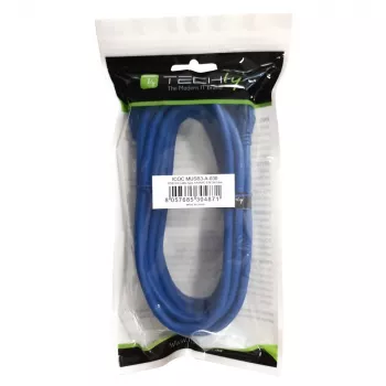 Techly Cable USB 3.0 Superspeed A / Micro B 2 m Azul ICOC MUSB3-A-020