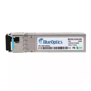 Módulo transceptor de fibra óptica BlueOptics SFP-XG-LX-SM1330-BIDI-S-BO SFP+ LC Aluminio 20 g