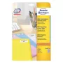 Etiqueta de impresora autoadhesiva Avery L7658-25