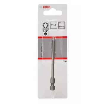 Punta de destornillador Bosch 2607001650 T15 extra dura 89 mm