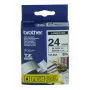 Cinta de rotulación Brother TZ-251 negra 8 m 2,4 cm
