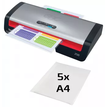 Plastificadora GBC 250 Office A4, 24 cm, plastificadora en caliente, 500 mm/min, 0,5 mm, A4, 100 µm