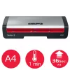 Plastificadora GBC 250 Office A4, 24 cm, plastificadora en caliente, 500 mm/min, 0,5 mm, A4, 100 µm
