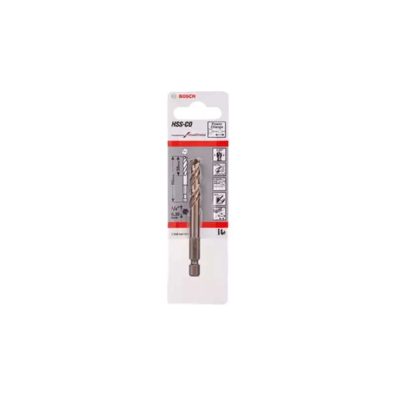 Brocas Bosch HSS-Co 2608584677