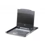 ATEN CL1000N CH Consola LCD de carril único de 19 pulgadas, 1U, distribución suiza, PS/2/USB
