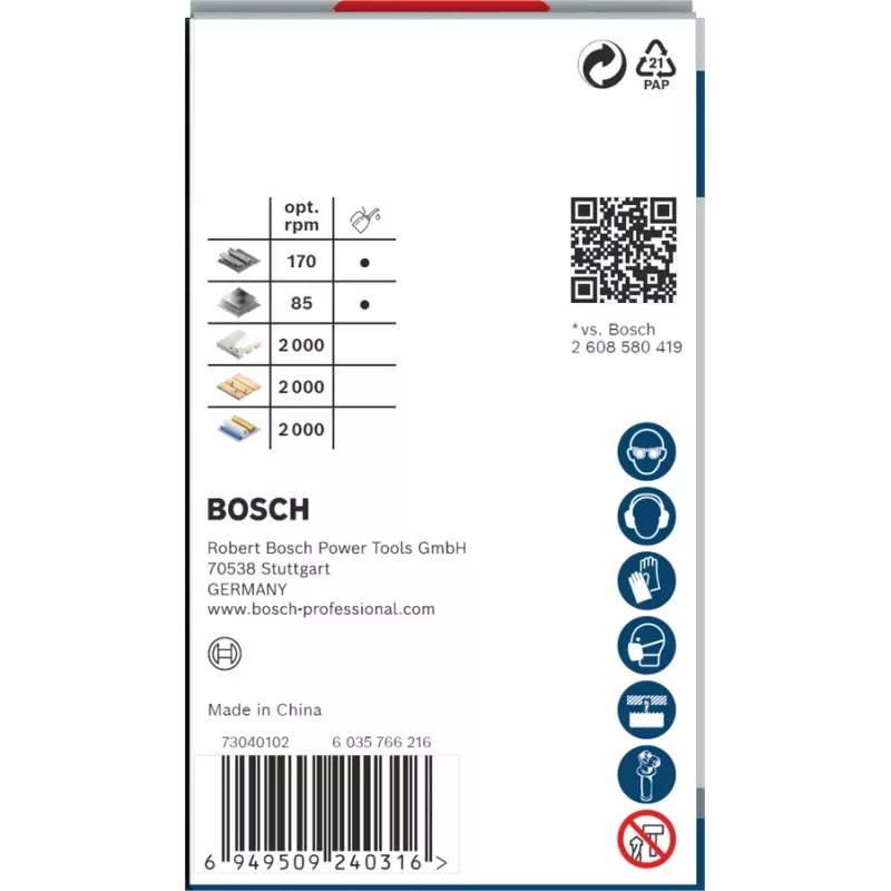 Bosch PRO Multi Material PC Plus 44/51 mm sierra de corona de un solo orificio