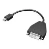 Adaptador de monitor Lenovo 03X6574 – adaptador compatible para dispositivos Lenovo, accesorio de conexión de pantalla