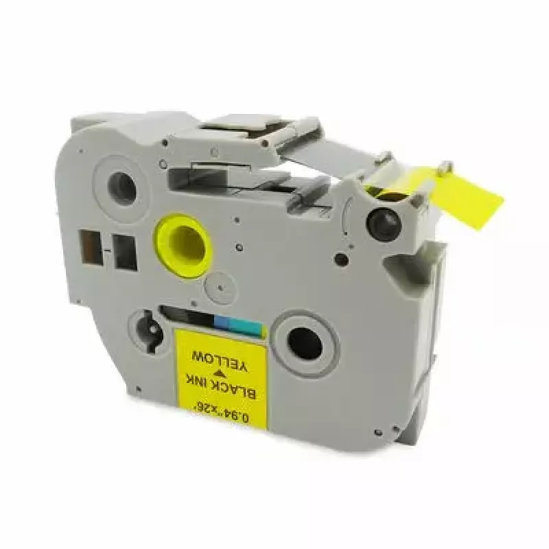 Cinta para impresora MediaRange MRBTZ651 negra 2,4 cm 8 m