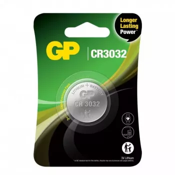 Pila desechable GP Batteries CR3032 litio-dióxido de manganeso 3,5 mm de altura 3 cm de diámetro