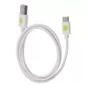 Cable USB Techly ICOC MUSB20-CMAM10TW USB 2.0 1 m USB A USB C blanco