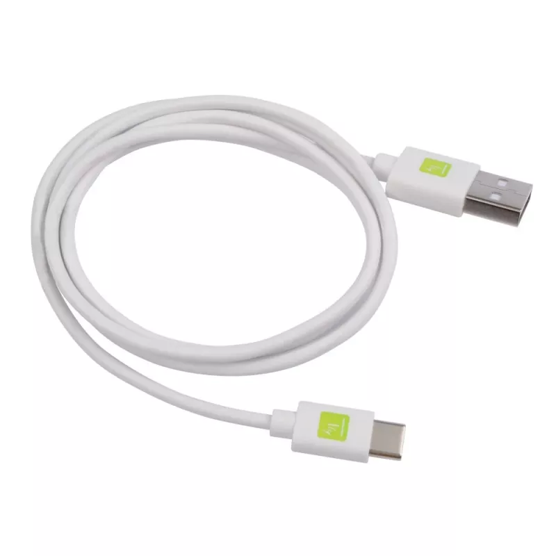 Cable USB Techly ICOC MUSB20-CMAM10TW USB 2.0 1 m USB A USB C blanco