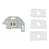 Mecanismo de toma de 3,5 mm Kindermann 7456 000 511 Blanco