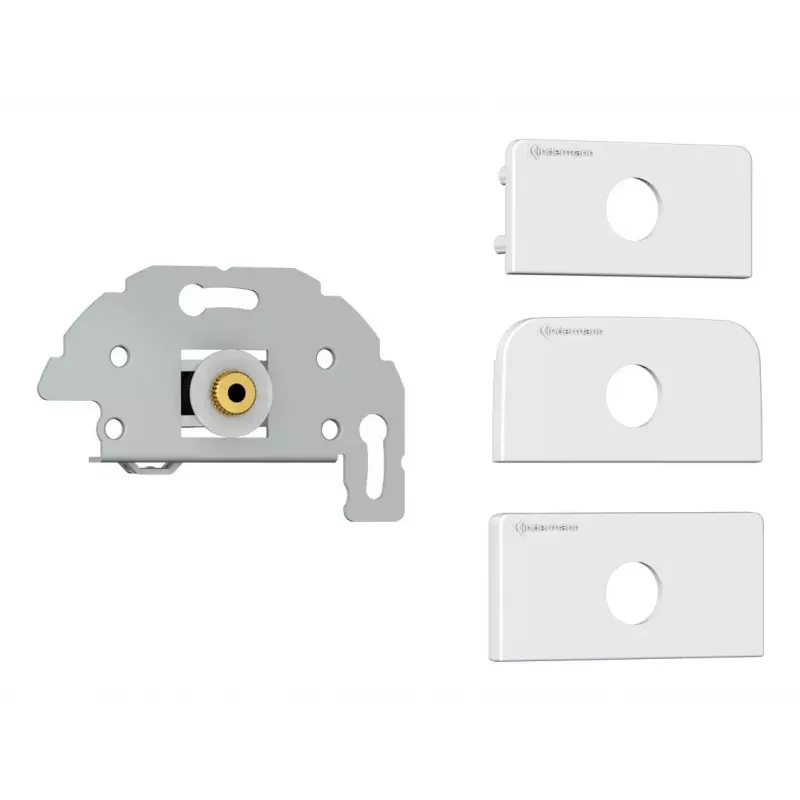 Mecanismo de toma de 3,5 mm Kindermann 7456 000 511 Blanco