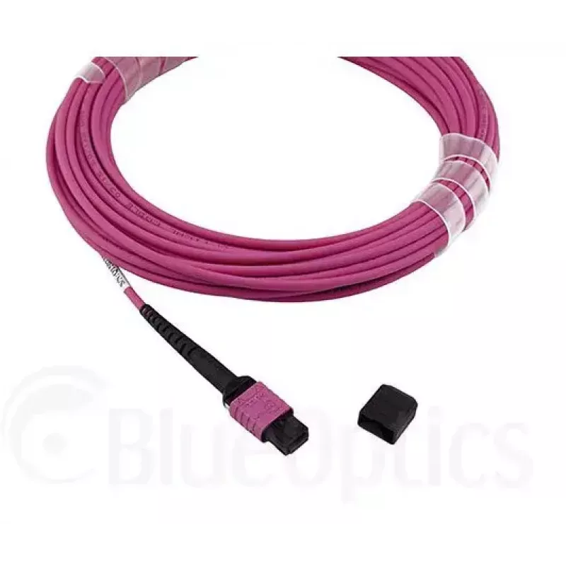 BlueOptics CBL-MPO12-4LC-OM4-1M-BO cable de fibra óptica InfiniBand MPO 4x LC