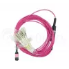 BlueOptics CBL-MPO12-4LC-OM4-1M-BO cable de fibra óptica InfiniBand MPO 4x LC
