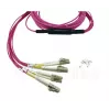 BlueOptics CBL-MPO12-4LC-OM4-1M-BO cable de fibra óptica InfiniBand MPO 4x LC