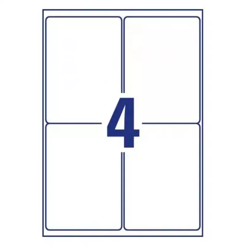 Etiquetas de impresora autoadhesivas Avery L4774-8