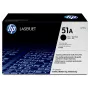 HP 51A cartucho de tóner original LaserJet negro, 6500 páginas, negro, 1 ud.
