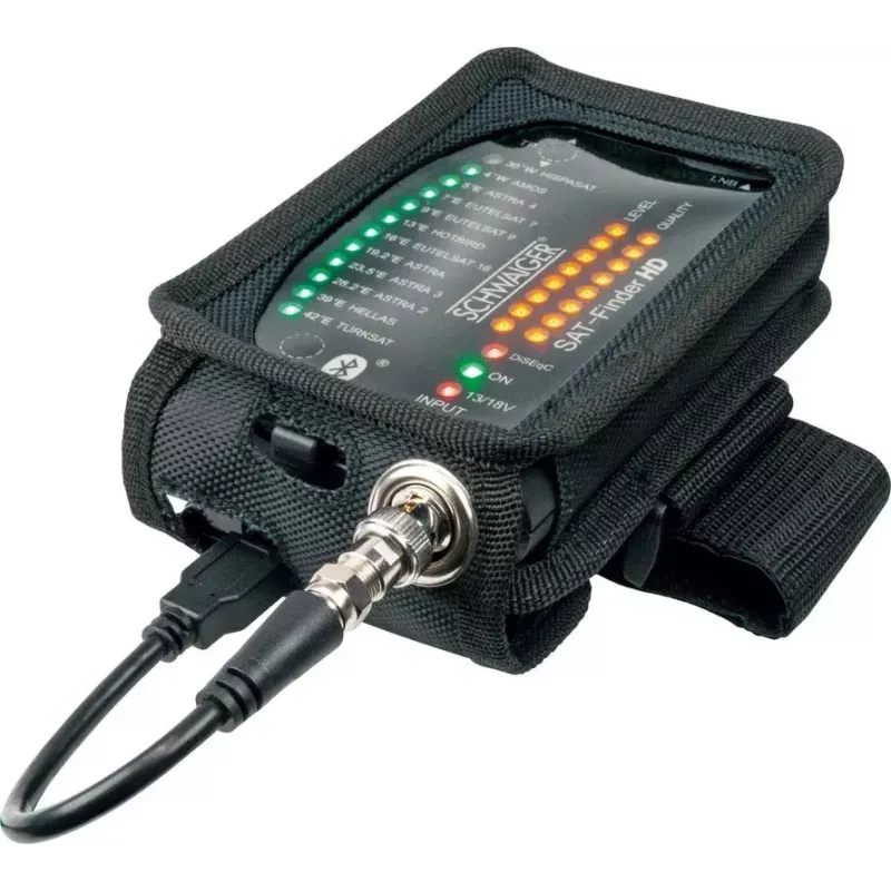Buscador de satélites Schwaiger SF9003BTAKKU 950-2150 MHz plástico