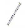 Balasto electrónico Osram QTi 1X35/49/80 GII — vida útil 100000 h, AC 198–264 V, 50/60 Hz, corriente de entrada 53 A, 360×30×21 mm