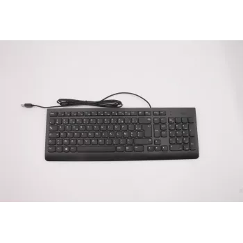 Teclado Lenovo USB Calliope Universal AZERTY Francés Negro