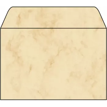 Sobre Sigel DU011 C6 (114 x 162 mm), beige, 90 g/m²