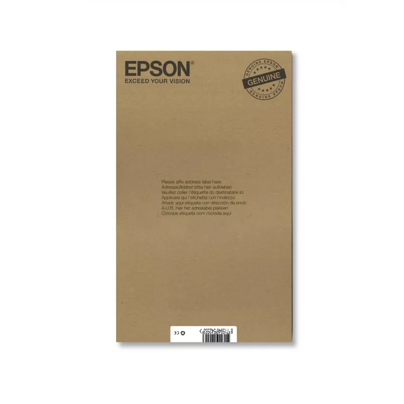 Multipack de cartuchos de tinta Epson Hummingbird T0807 — 6 colores (negro, cian, cian claro, magenta claro, magenta, amarillo)