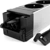 Protección contra sobretensiones Bachmann 906.306 3 salidas AC 250 V negro gris rojo