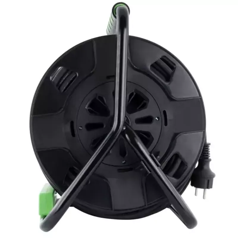 Alargador eléctrico REV 10217412 40 m 4 salidas AC interior/exterior negro verde