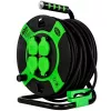 Alargador eléctrico REV 10217412 40 m 4 salidas AC interior/exterior negro verde