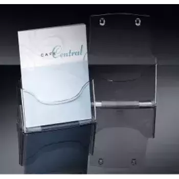 Sujetador de documentos Sigel LH110 acrílico transparente