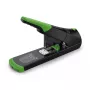 Grapadora Novus B 50 re+new capacidad de grapado 140 hojas negro verde