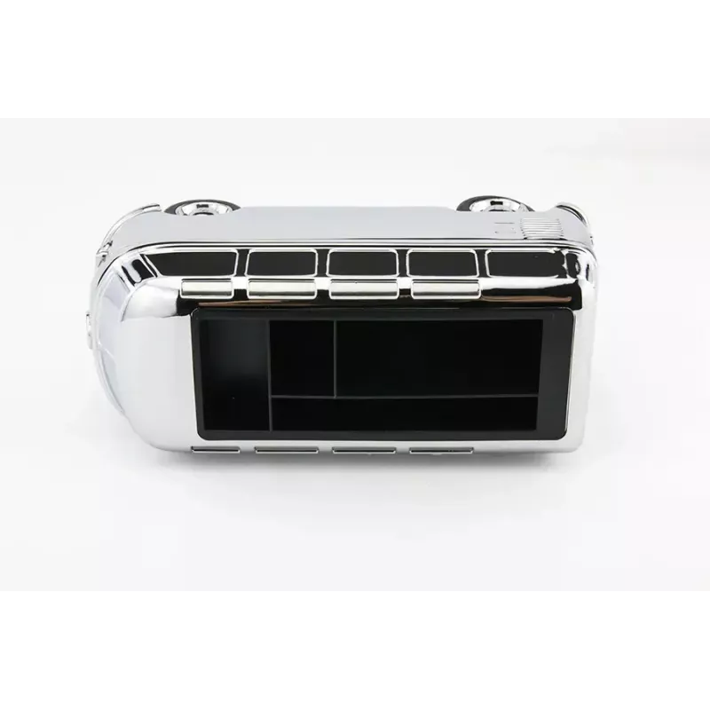 Sujeta bolígrafos TROIKA GAP06/CH plata 63mm x 153mm x 72mm