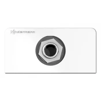 Toma de corriente Kindermann 7456000417 6,35 mm gris blanco