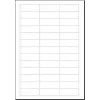 Etiquetas no adhesivas Sigel LP720 156 uds. blanco rectangular