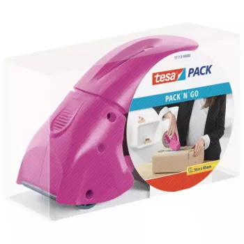 Dispensador de cinta de mesa TESA 51113 rosa