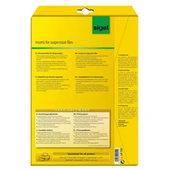 Etiqueta de impresora no adhesiva Sigel LP725