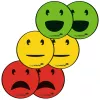 Imán de pizarra Legamaster símbolo magnético emoticono surtido 50 mm 6 uds.