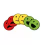 Imán de pizarra Legamaster símbolo magnético emoticono surtido 50 mm 6 uds.