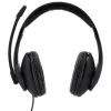Hama HS-USB300 Auriculares con micrófono PC Office, con cable, USB, negro