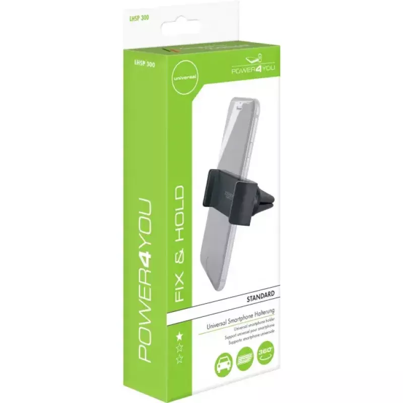 Soporte pasivo Schwaiger LHSP300 513 teléfono móvil/smartphone negro