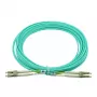 BlueOptics BK838A-BO cable de fibra óptica InfiniBand 1 m LC aqua