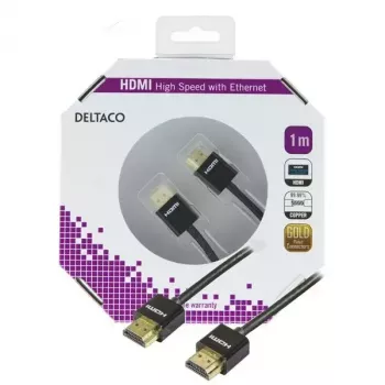 Cable HDMI Deltaco HDMI-1091 1 m
