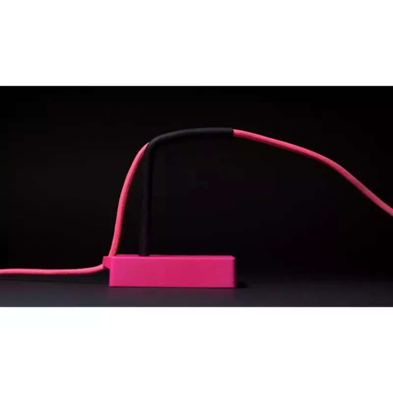 Soporte para cables CHERRY XTRFY B4 rosa 80x80x130 mm