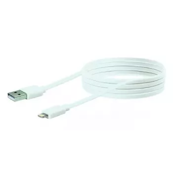 Cable Lightning Schwaiger LKF200L532 2 m blanco