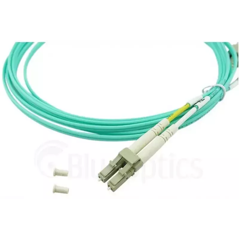 BlueOptics Cable patch de fibra óptica LC-SC multimodo OM3 dúplex, LC-UPC/SC-UPC, 3 m, beige (compatible con Corning 055702T512000003M)